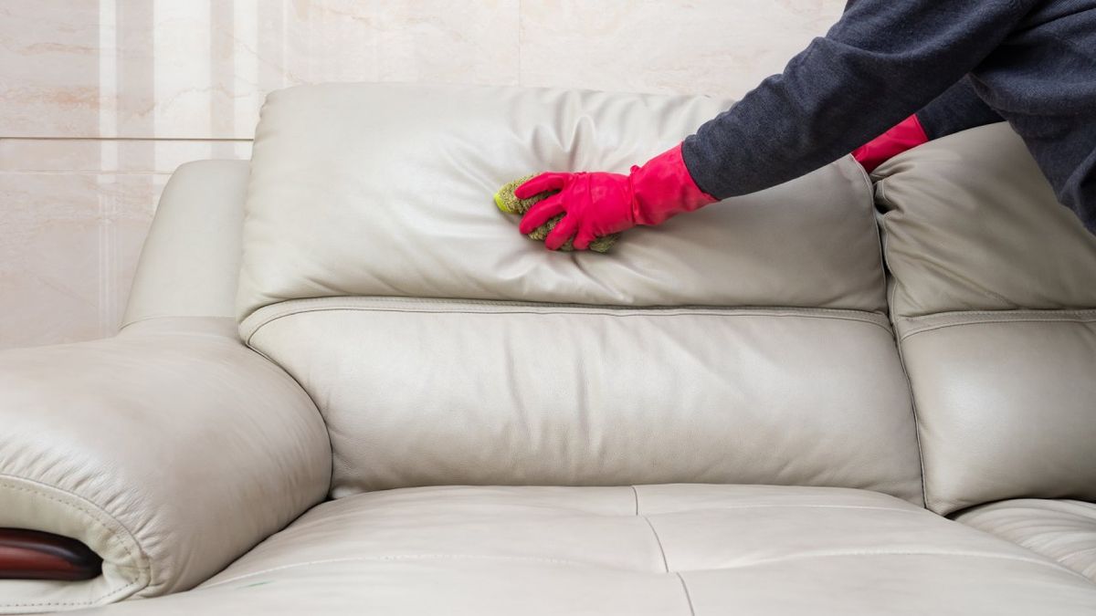 limpiar sofa de piel