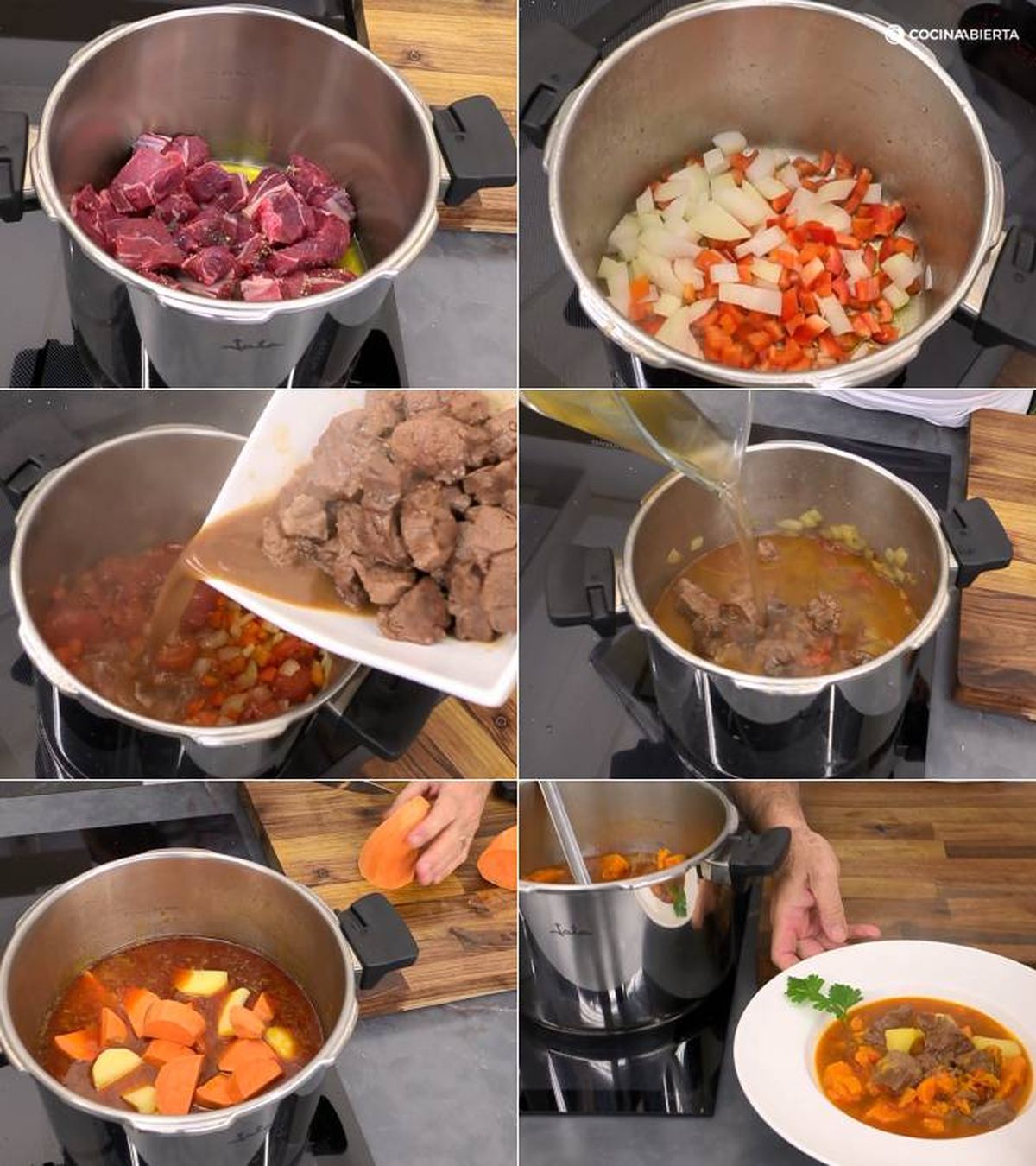 guiso carrero argentino receta karlos arguinano pasos