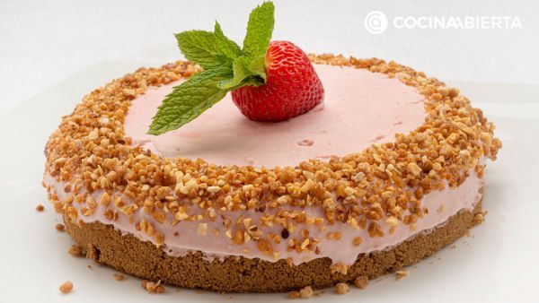 tarta helada fresas eva arguinano