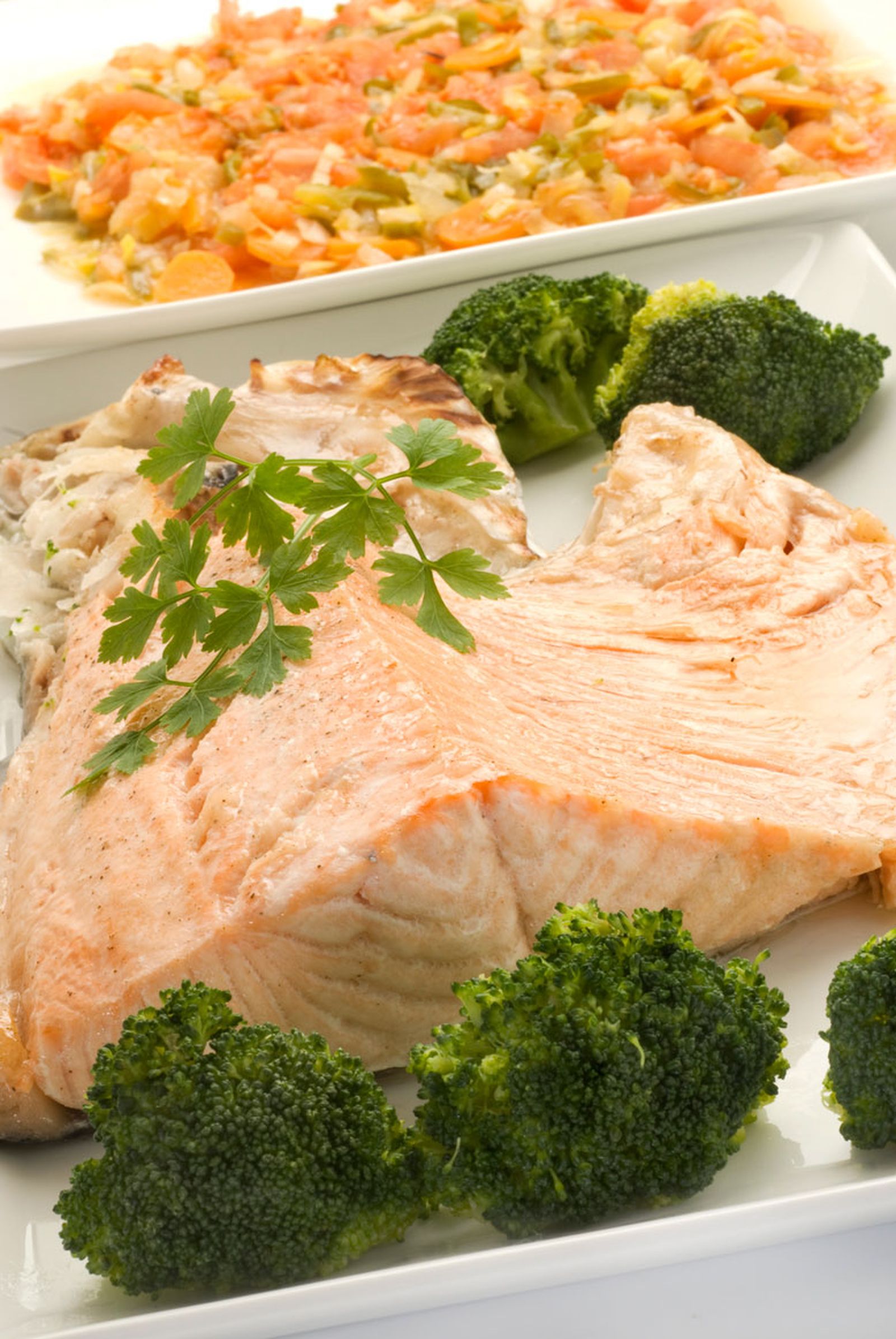 Cogote de salmón al horno