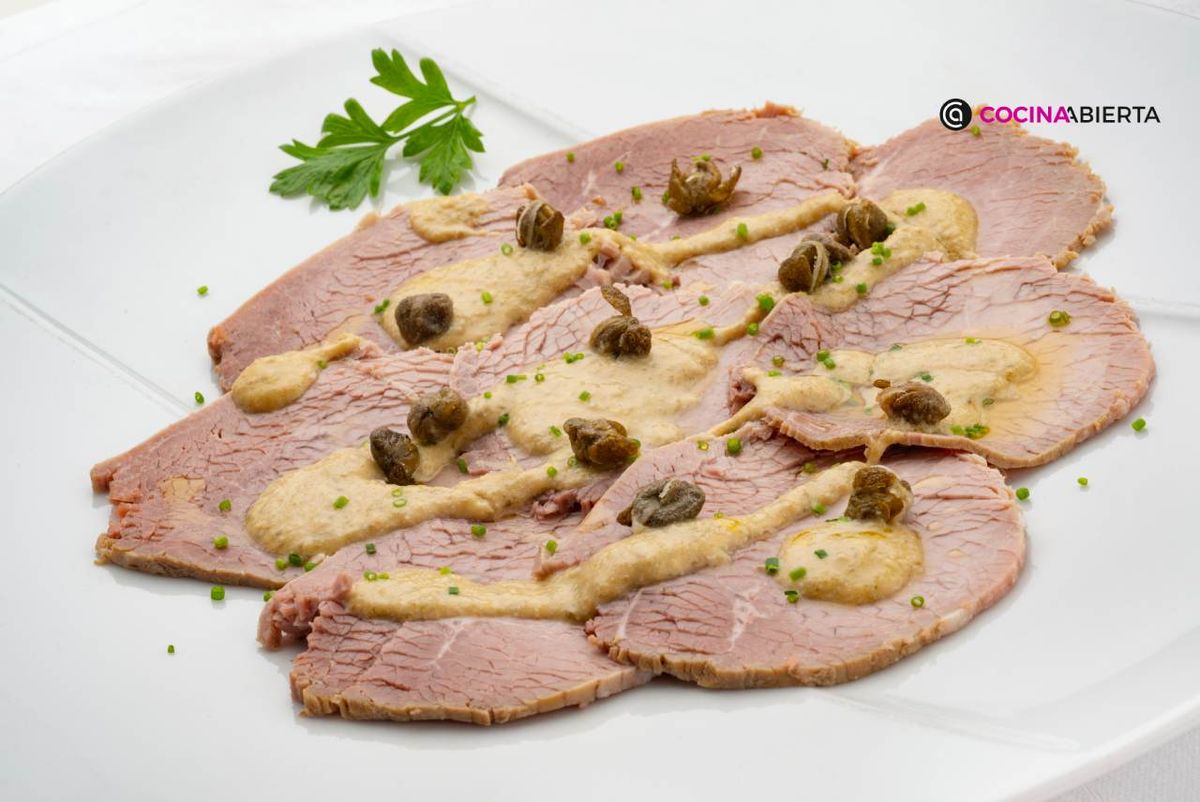 Vitello tonnato, la receta tradicional italiana