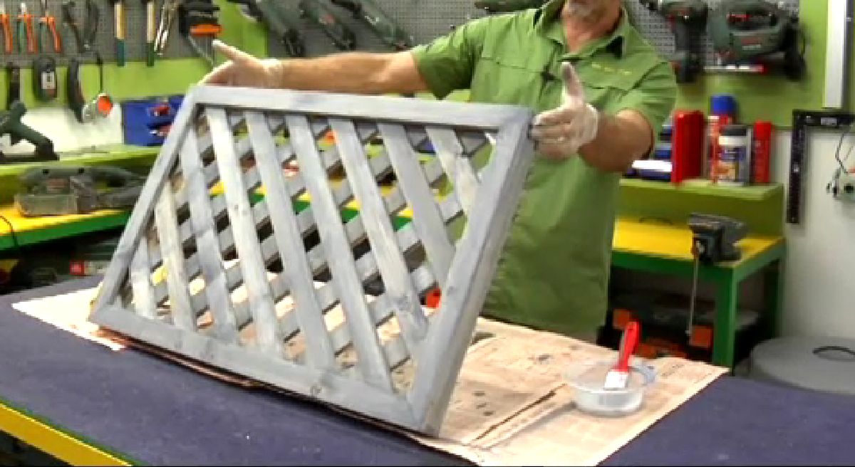 crear celosía de madera