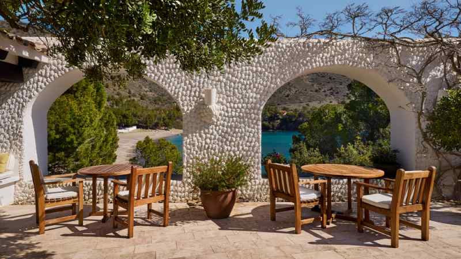 Las vistas de la terraza de elBulli, en Cala Montjoi