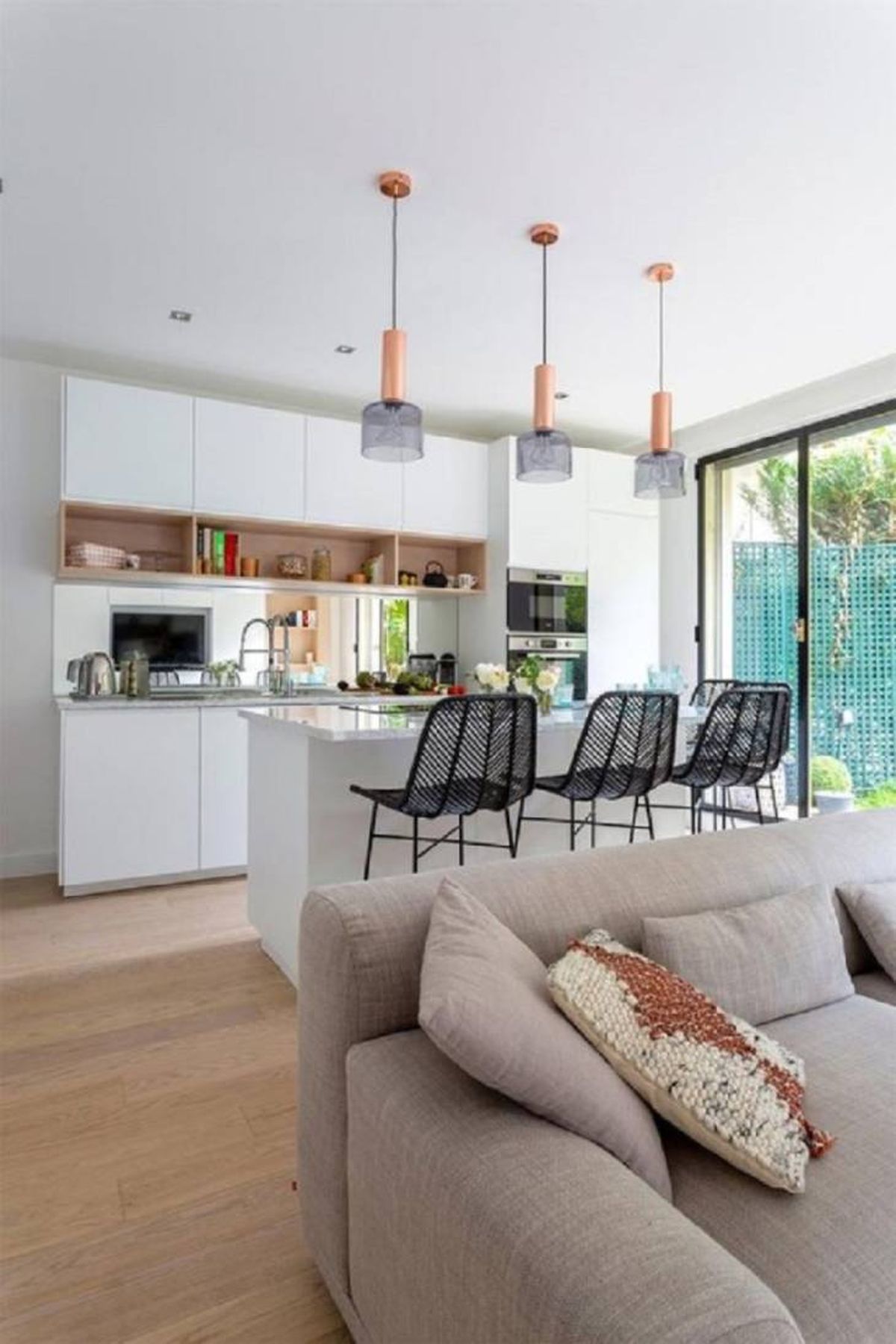 Cocina americana ventajas de disfrutar de un espacio abierto e integrado 7