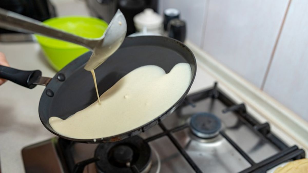 crepes de avena sartén