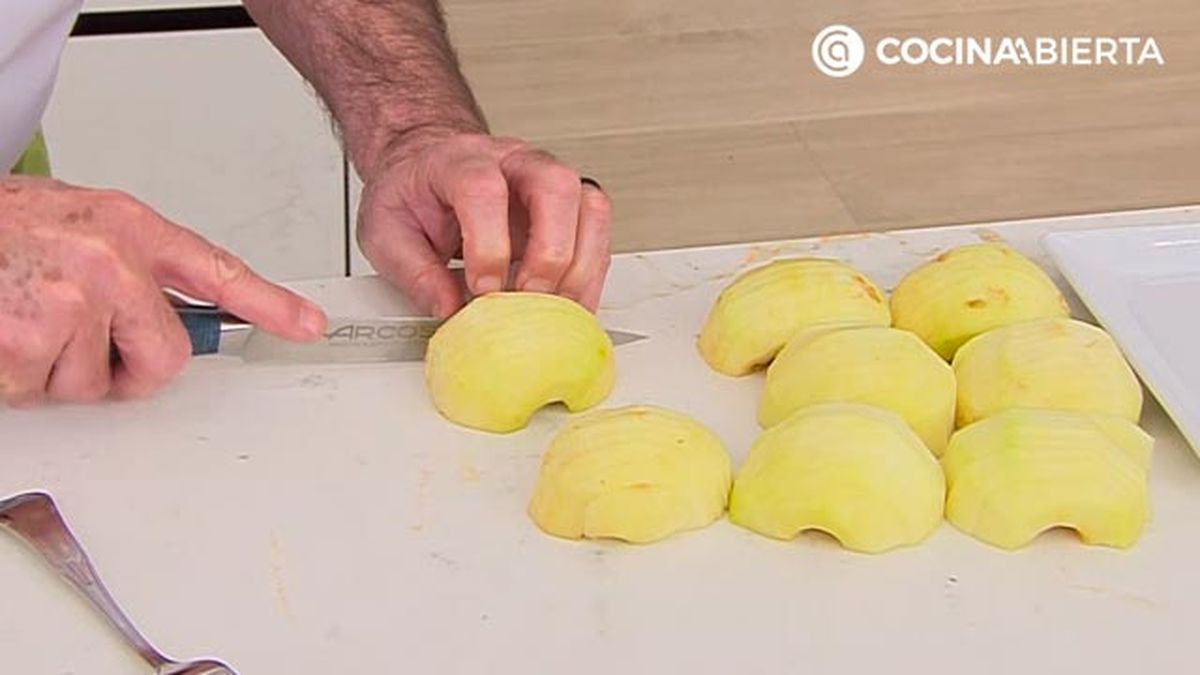 tarta de manzana de la abuela receta karlos arguinano karl67480321 paso1