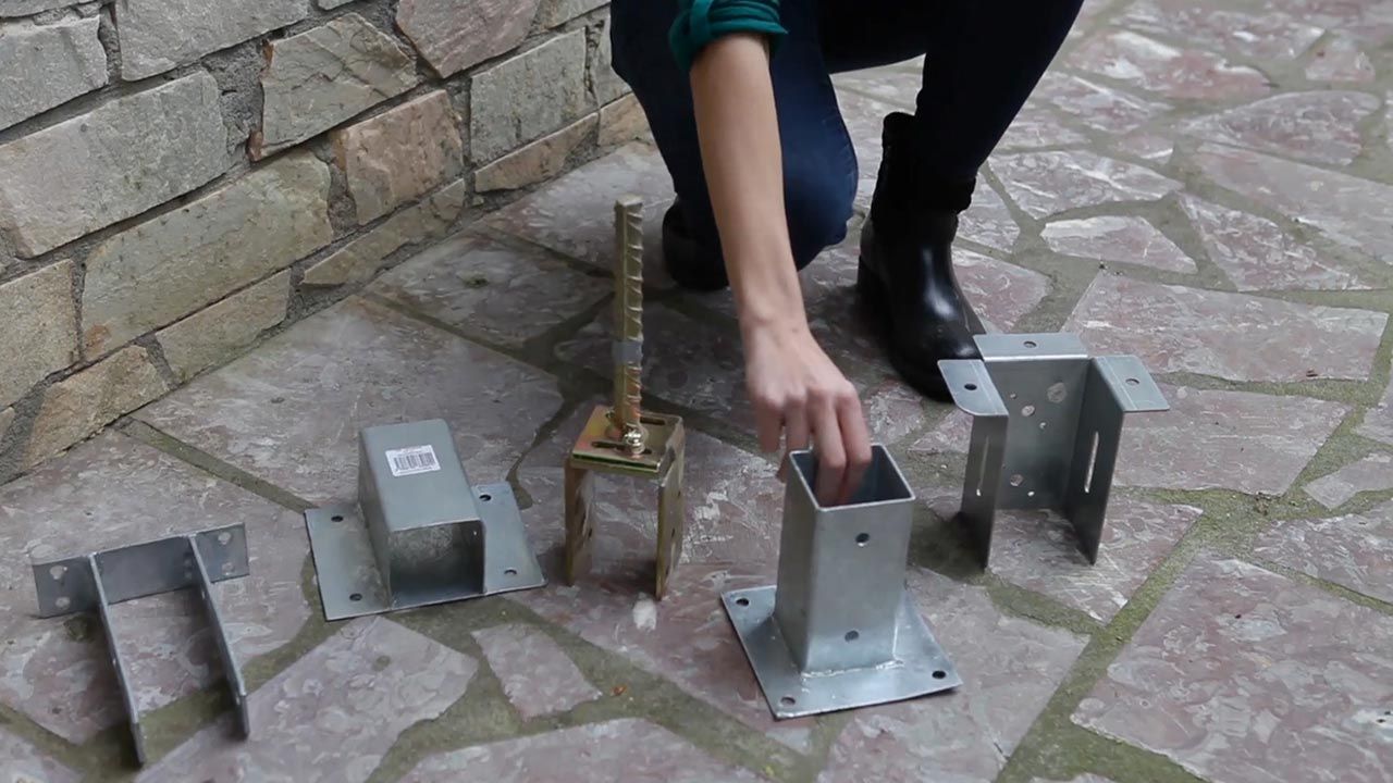 Soportes para bidones de agua paso 4