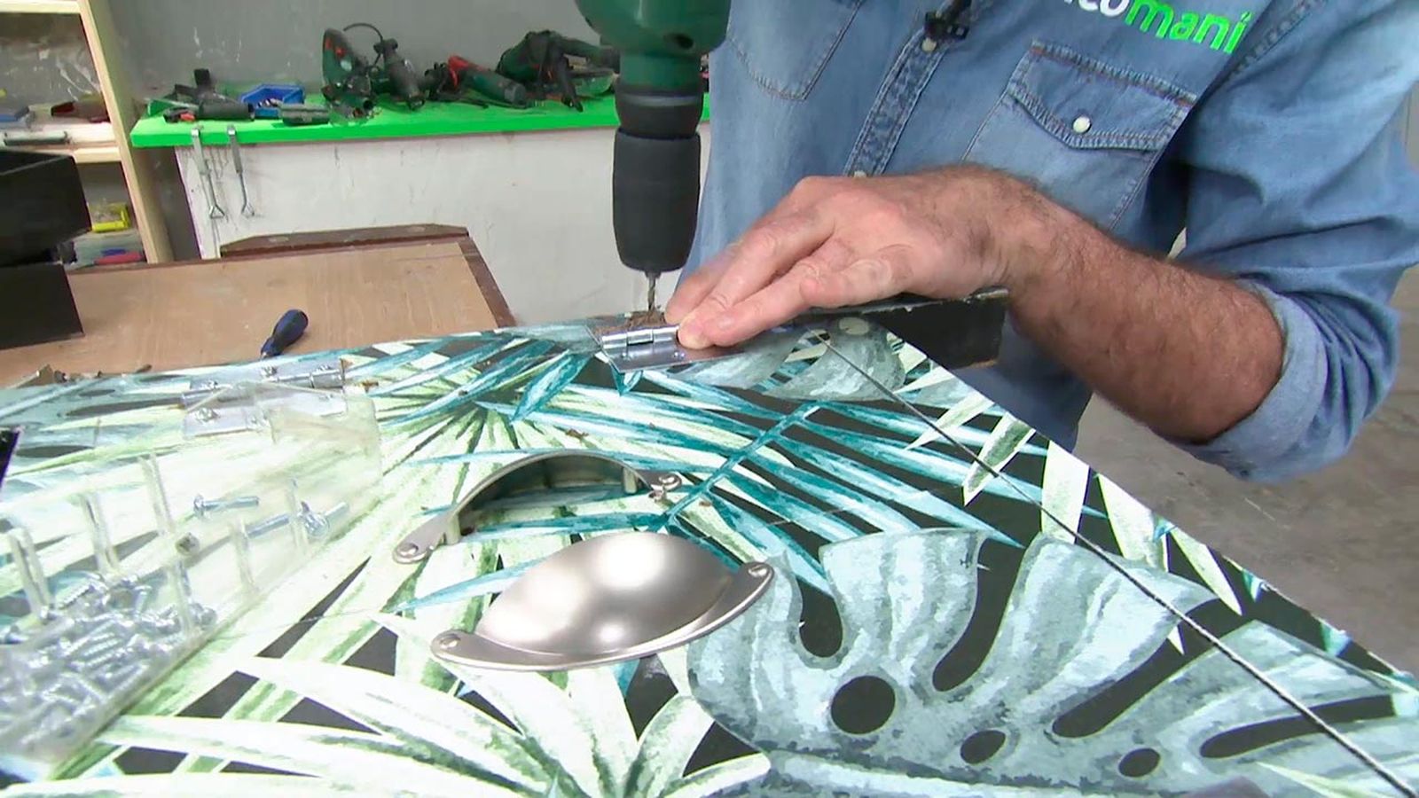 Como reciclar y decorar un sinfonier paso 9