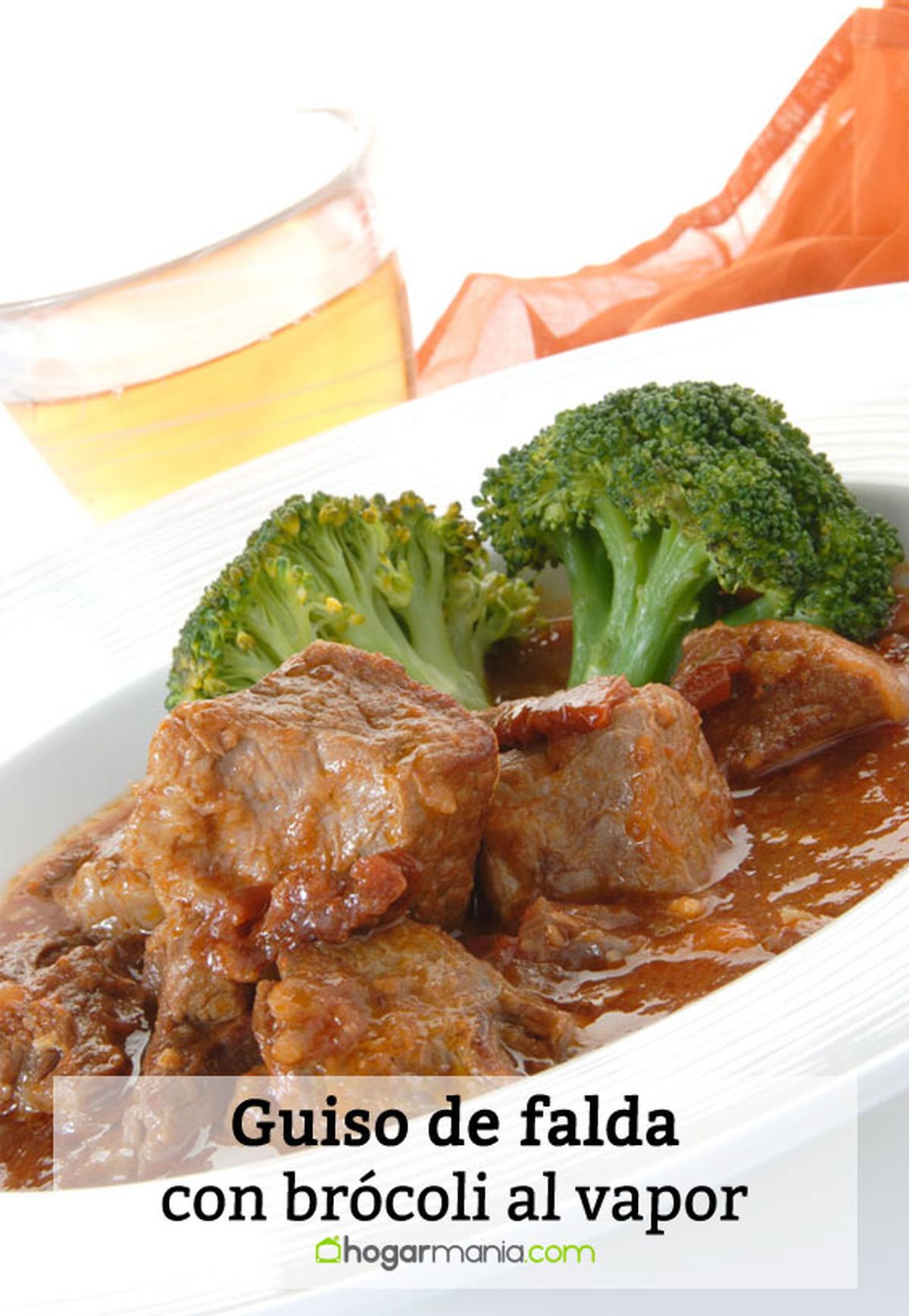 guiso falda brocoli vapor pin