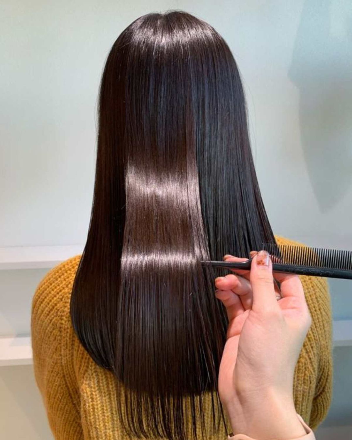 alisado japones resultado final