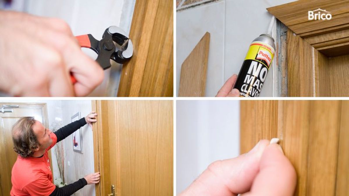 Paso a paso para reparar una jamba de una puerta