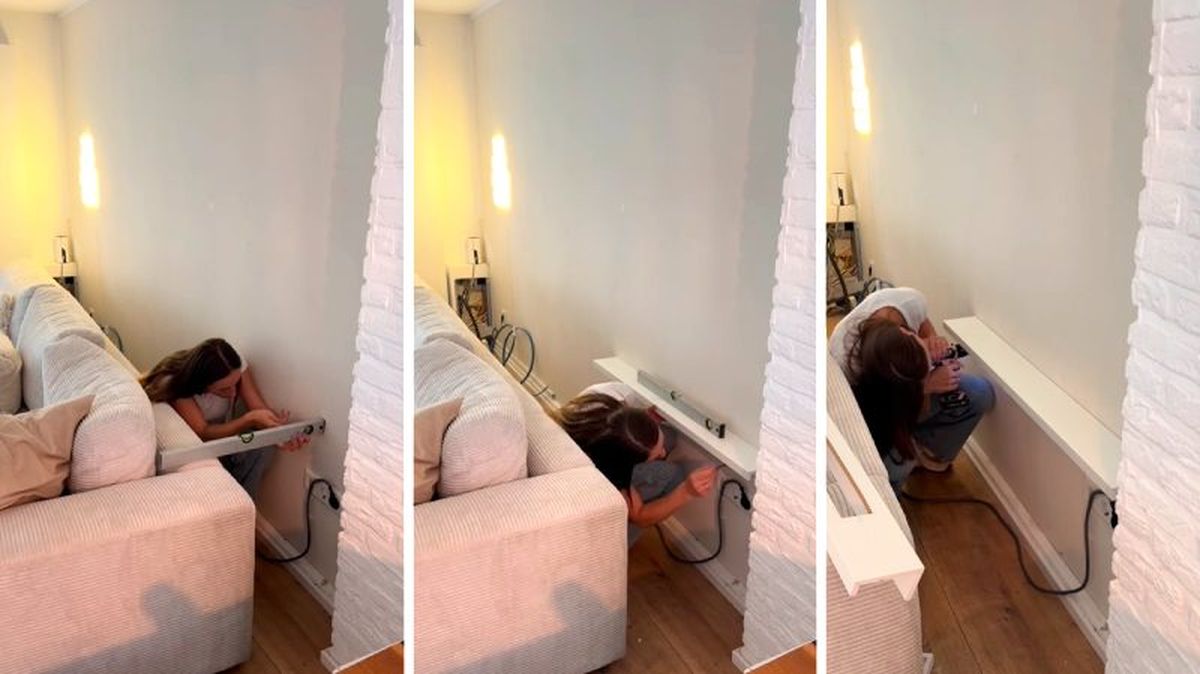 Colocar el primer estante