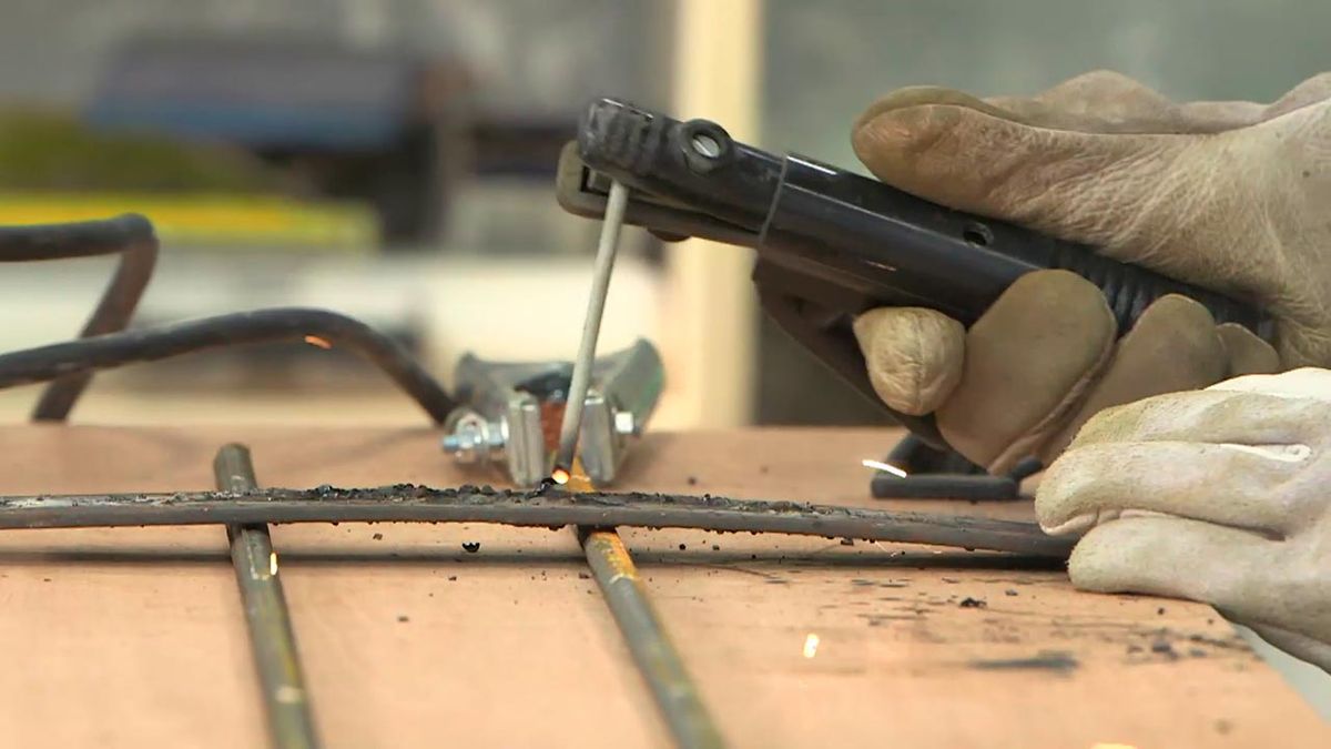 Como hacer un botellero de ferralla paso 3