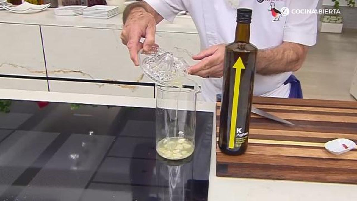 salsa cilantro paso 1