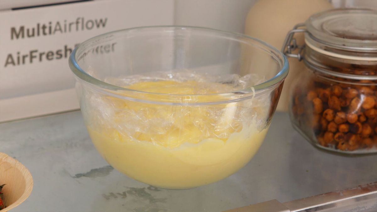 Crema pastelera   Paso 5