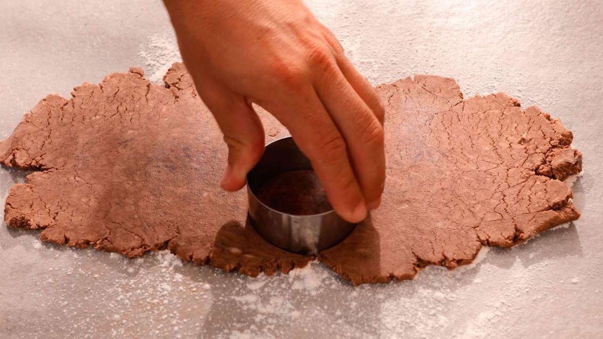 Polvorones veganos de chocolate   Paso 4