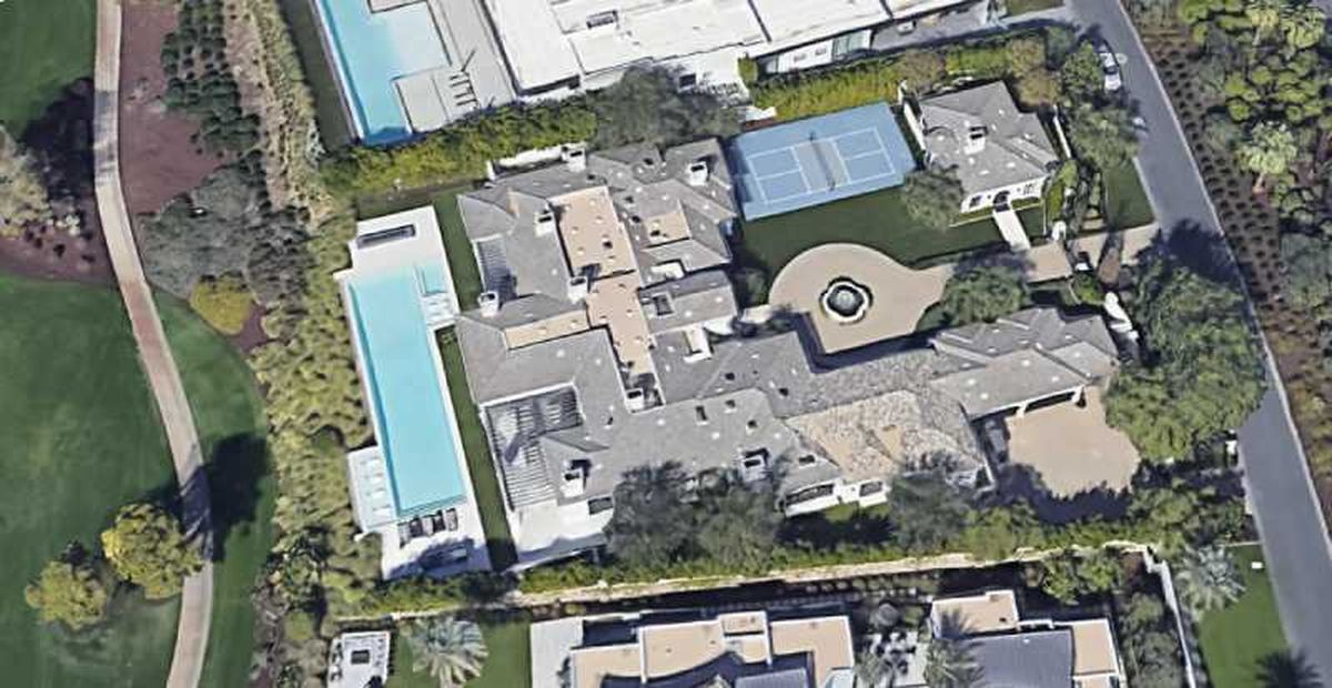 La casa de Justin y Hailey Bieber en The Madison Club.