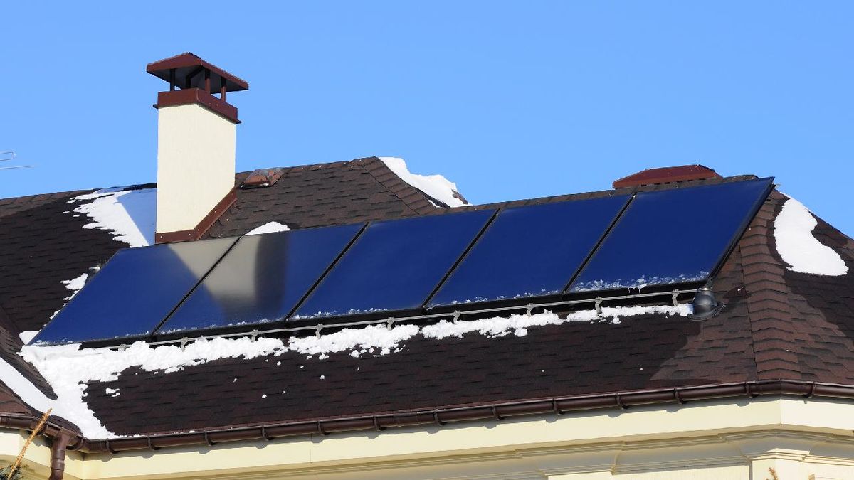 funcionan los paneles solares en invierno