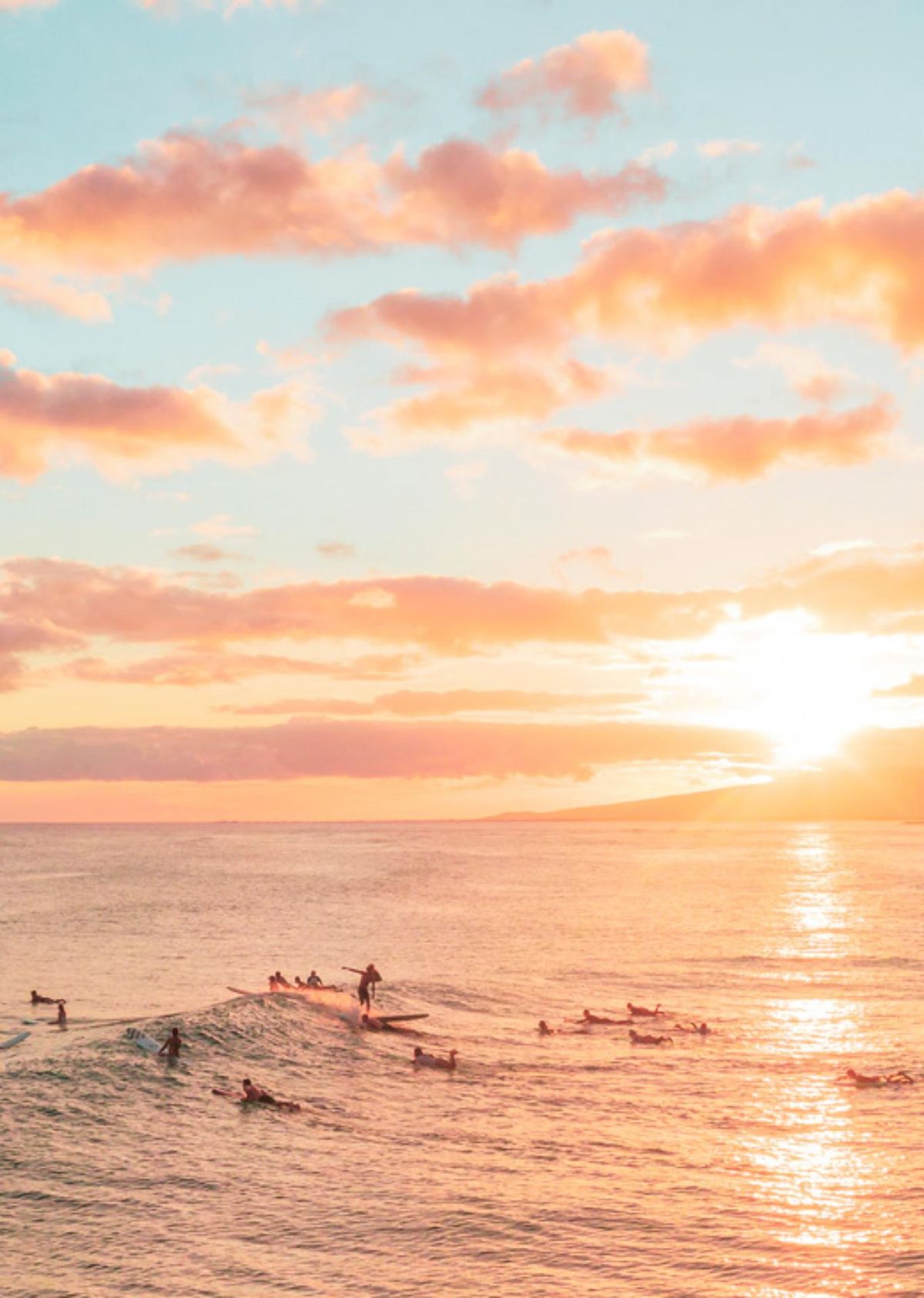 Póster Atardecer/Surf 30 x 40 cm (5,38 euros).