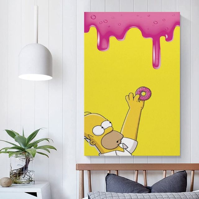 lienzo homer
