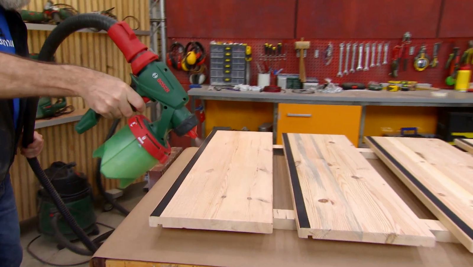 Peldaños de madera para escalera paso 7