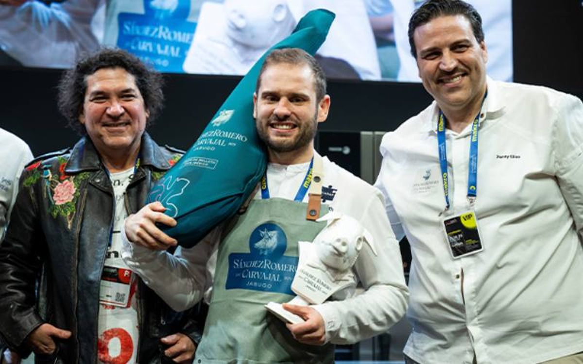 Áxel Smyth, el chef que elabora la mejor croqueta de jamón de España de 2025