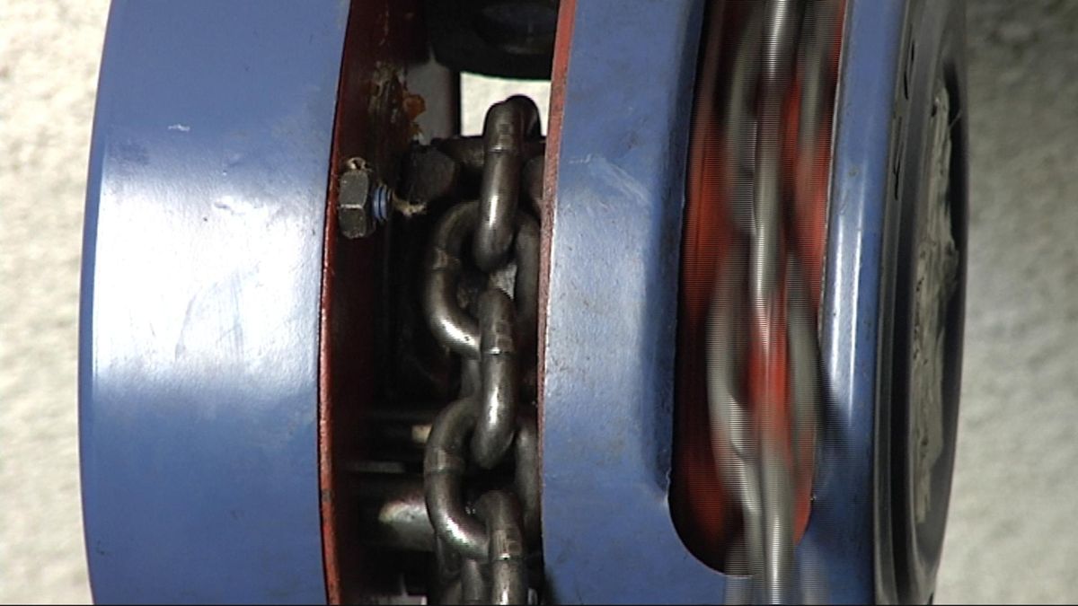 Uso del polipasto paso 1