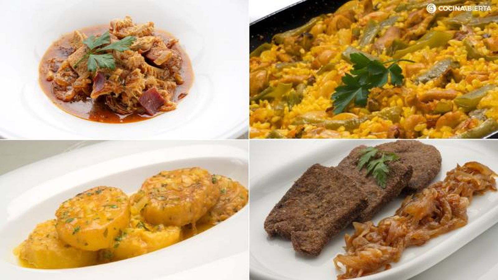 recetas caseras de toda la vida principales