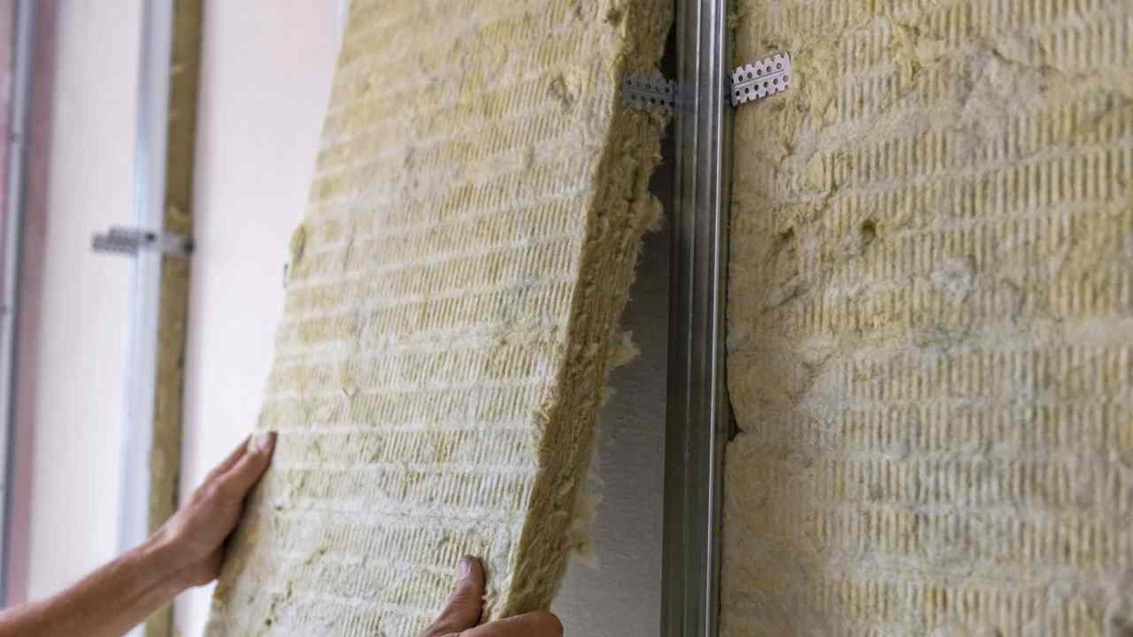 Panel de lana de roca