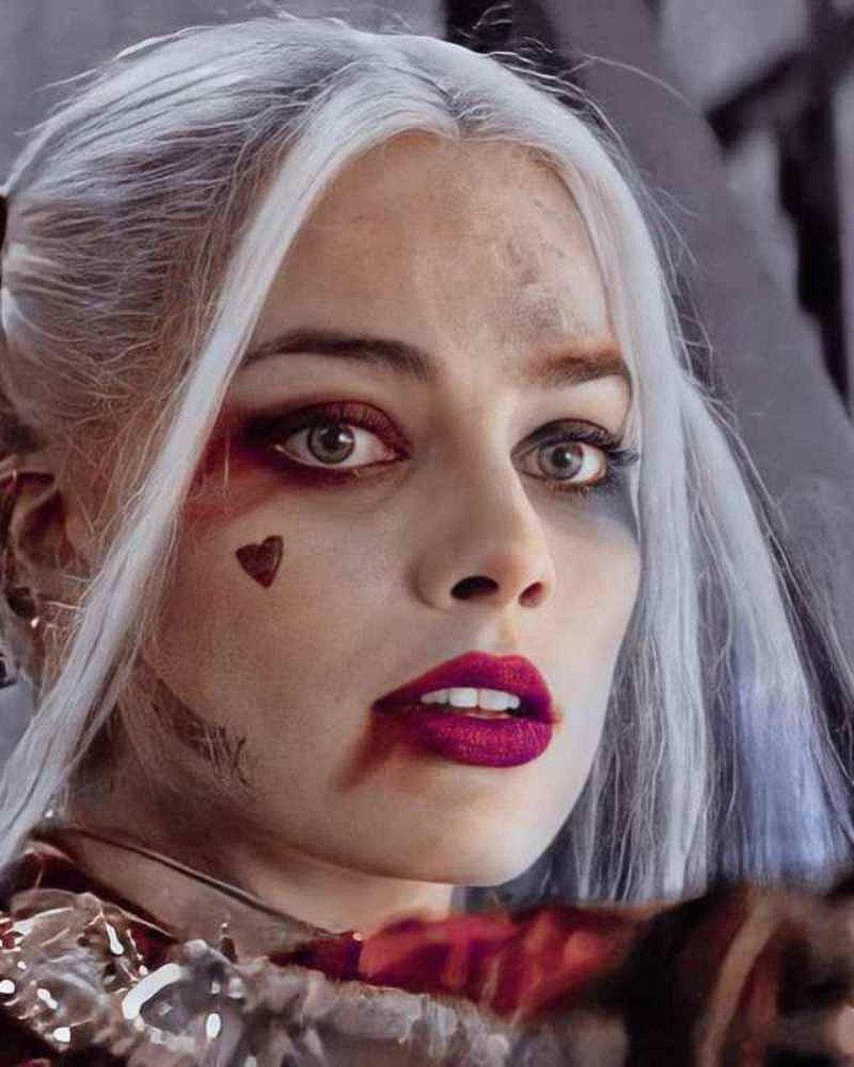 Maquillaje de Halloween para mujer de Harley Quinn