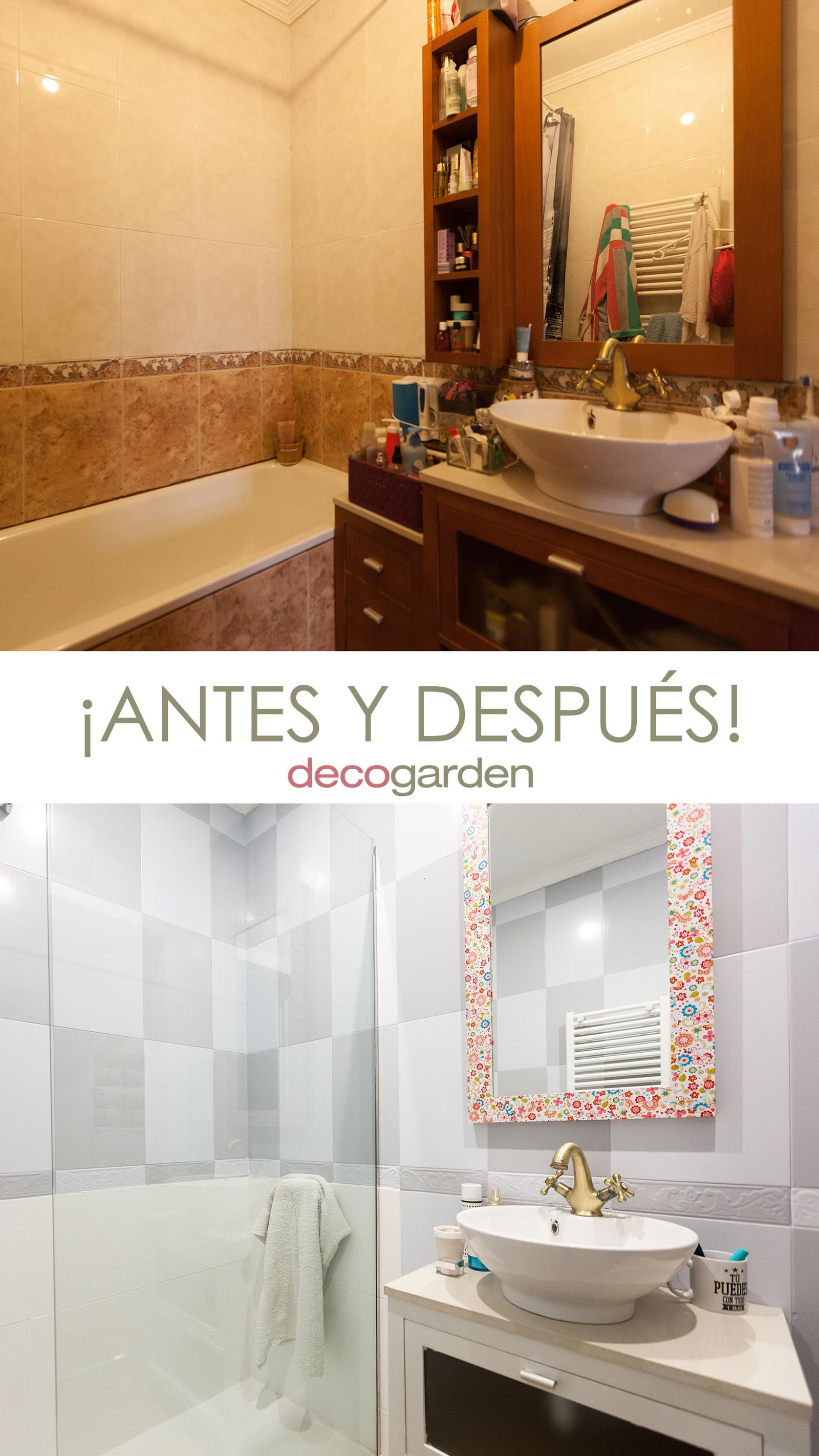 deco717 renovar baño luminoso funcional antes despues