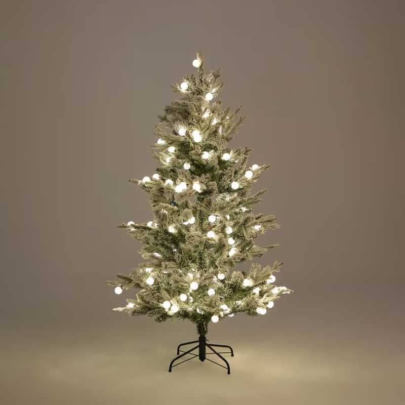 Árbol de Navidad moderno con luces Ovindoli.