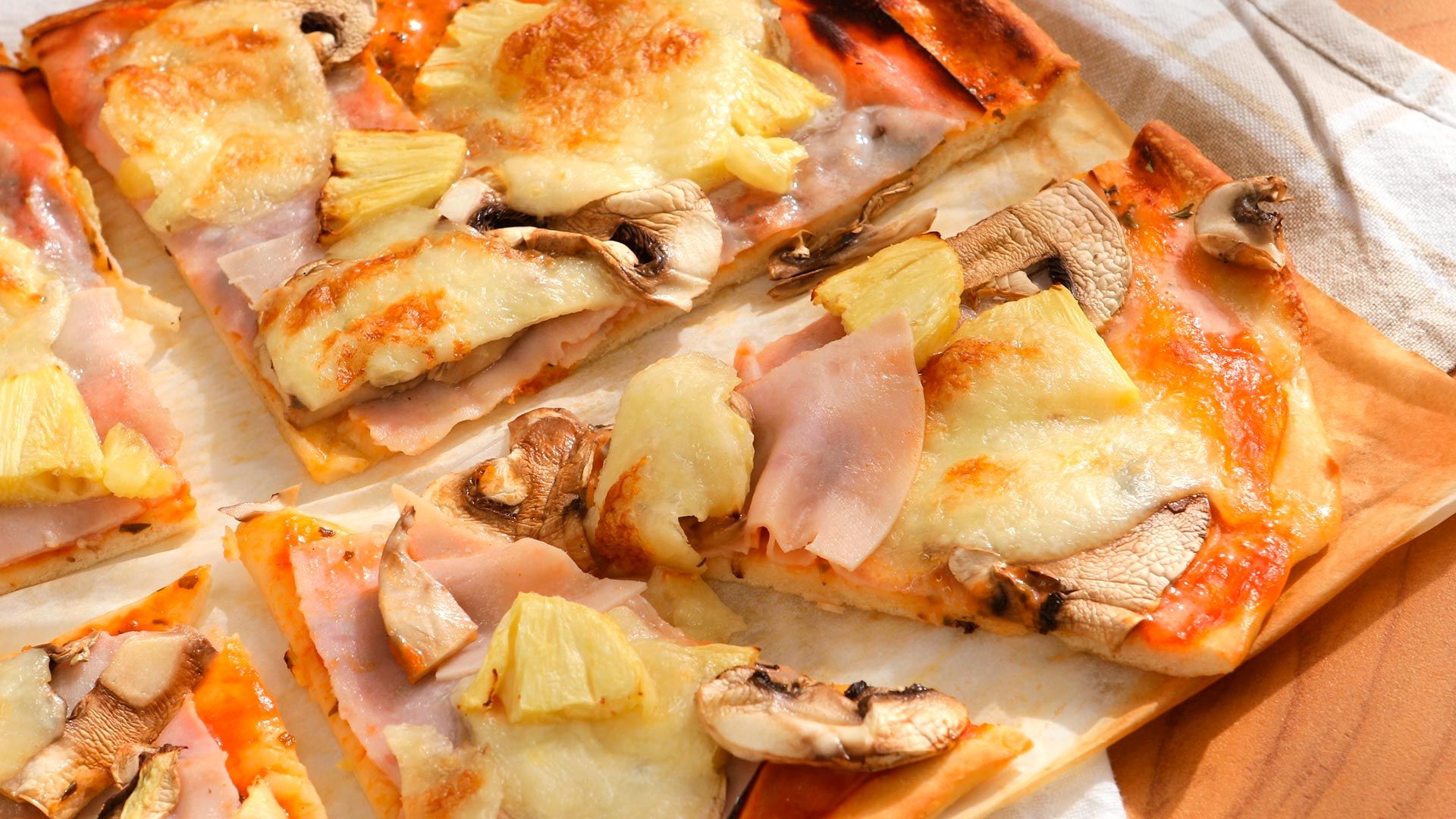 Pizza hawaiana