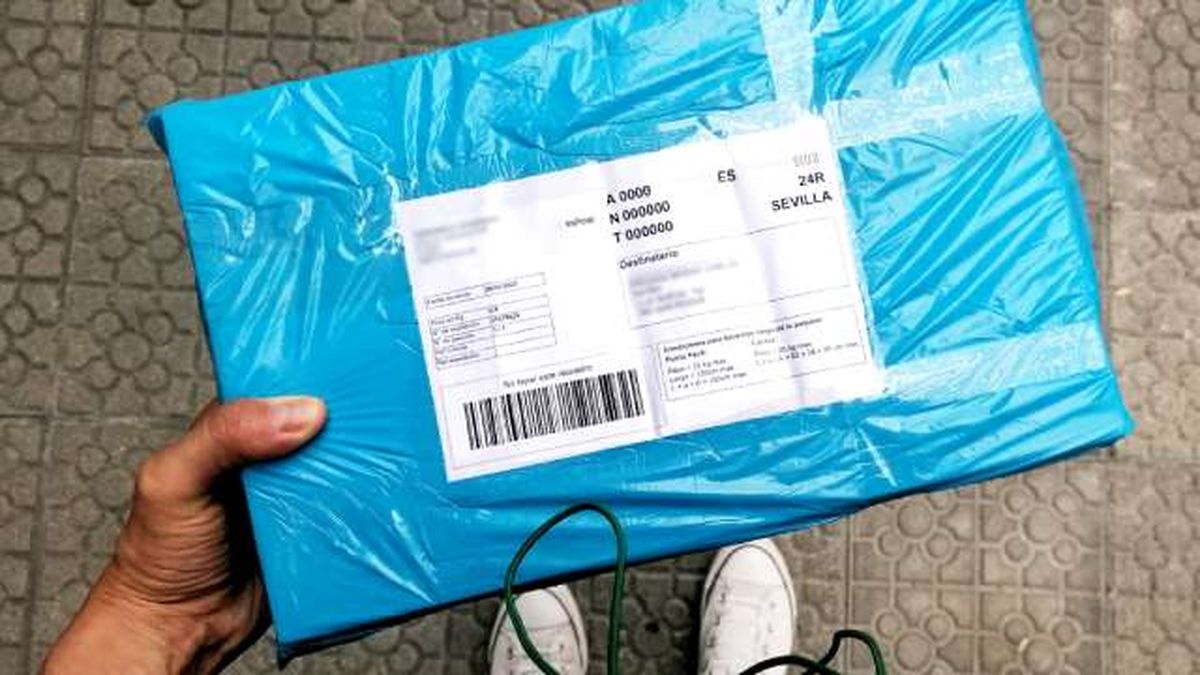 paquete vinted bolsa basura