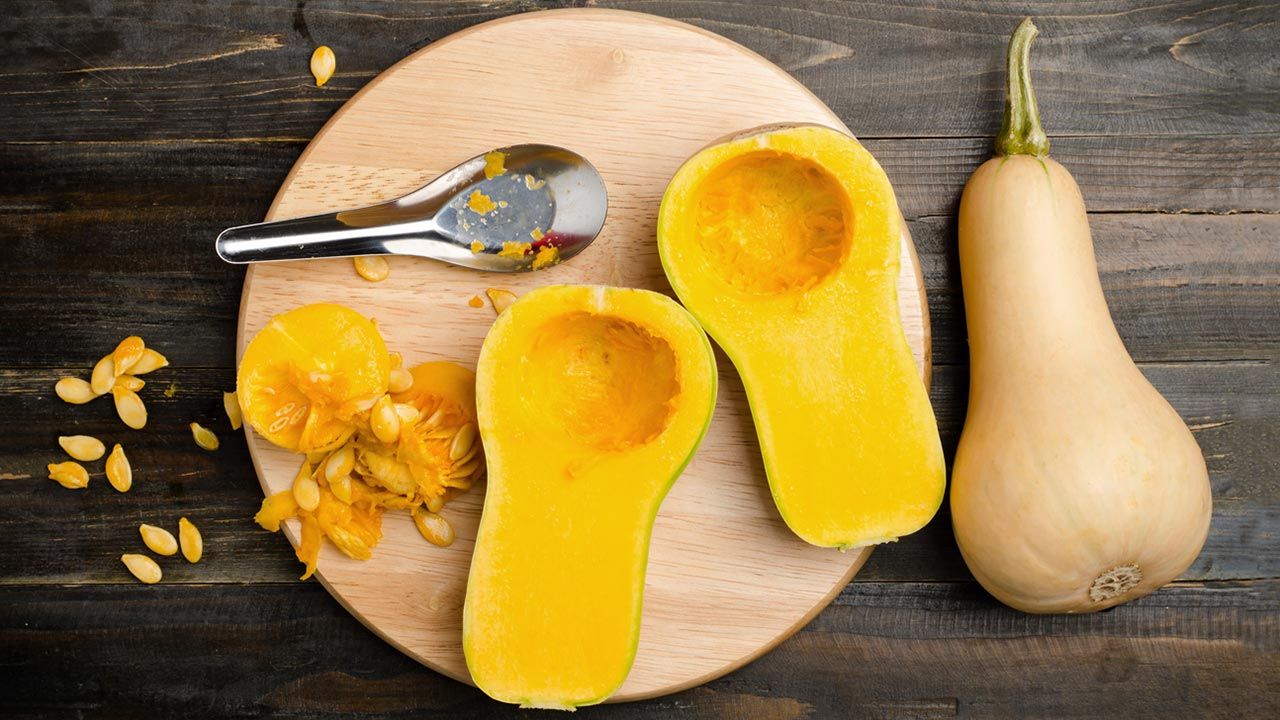 Técnica cómo asar calabaza en el microondas  calabaza de verano
