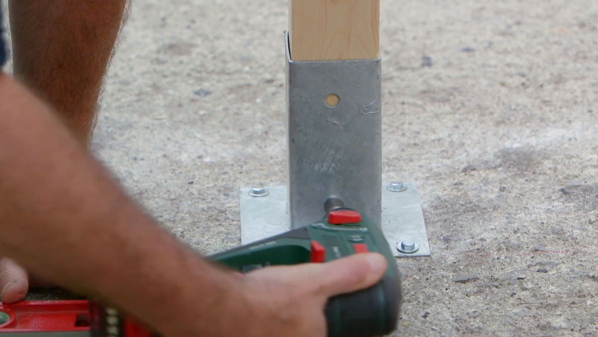 Cómo hacer una cubierta de exterior paso 6