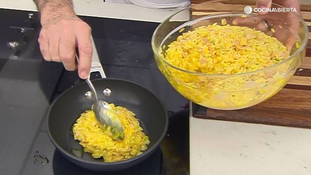 KARL7120 Tortilla arroz jamon queso paso 4