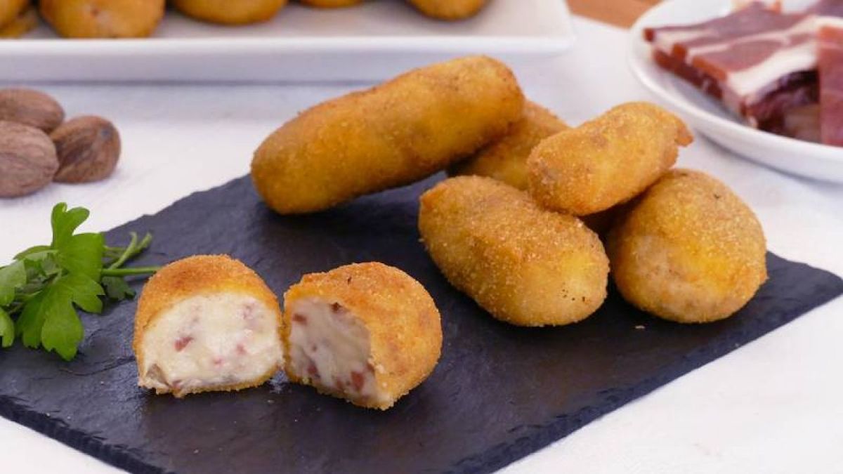 Receta de croquetas caseras de jamón   paso 7