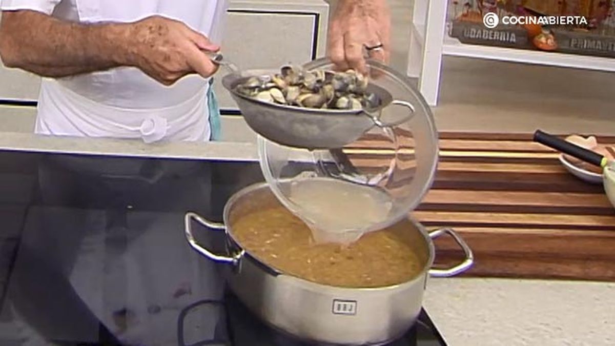 receta sopa pan berberechos ka paso 7