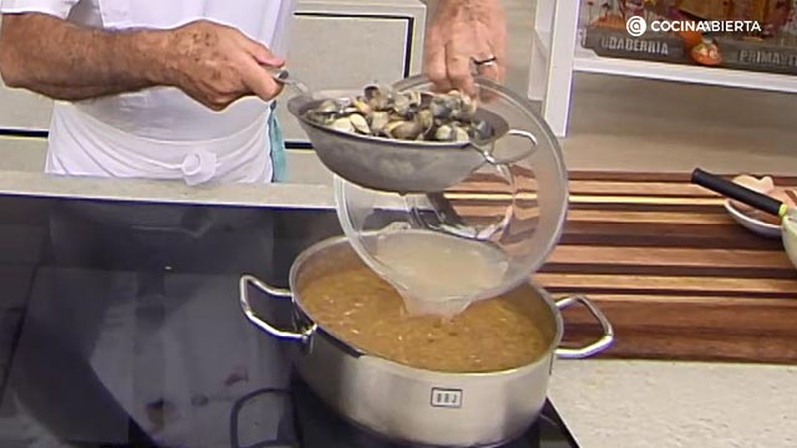 receta sopa pan berberechos ka paso 7