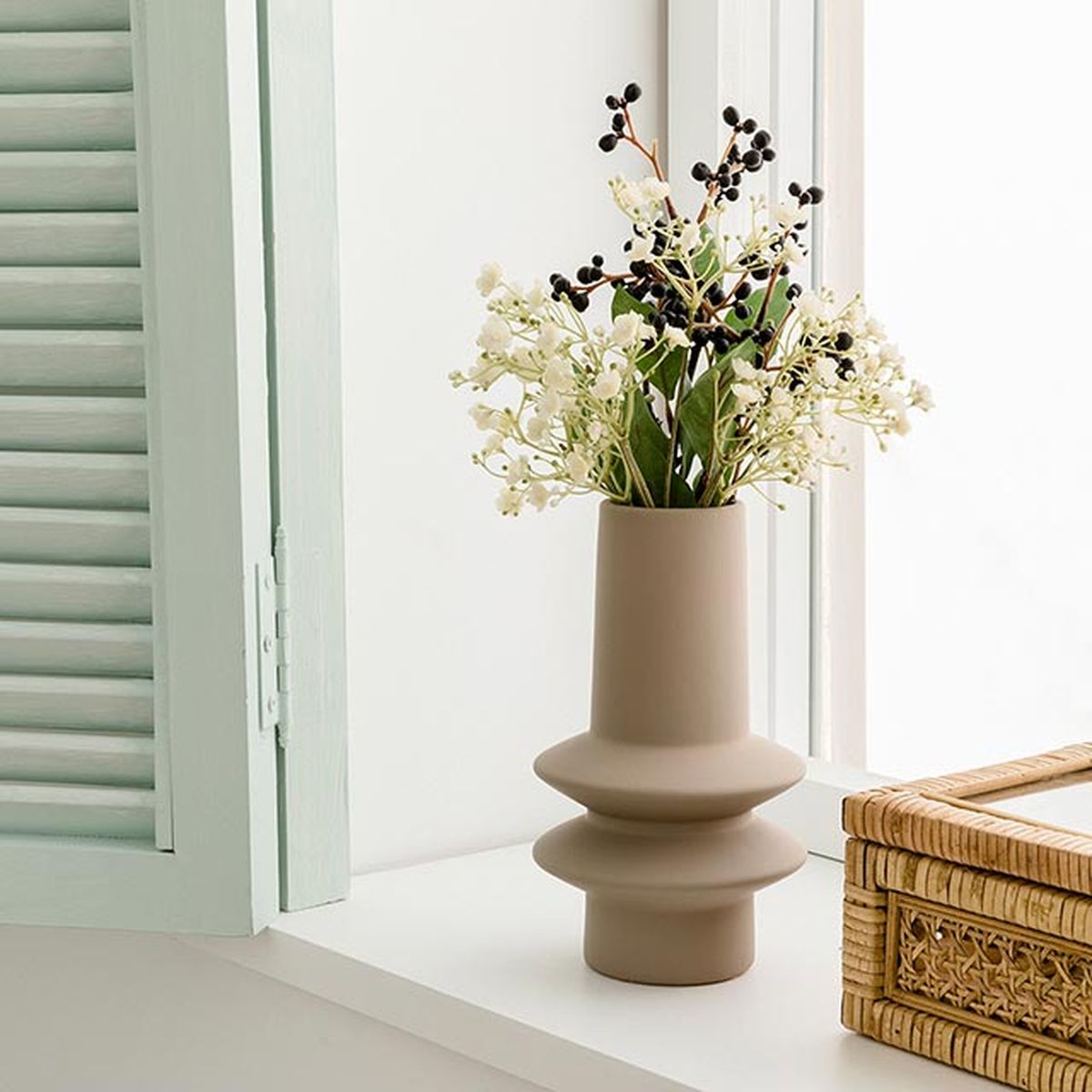 nature stoneware jarron kenai