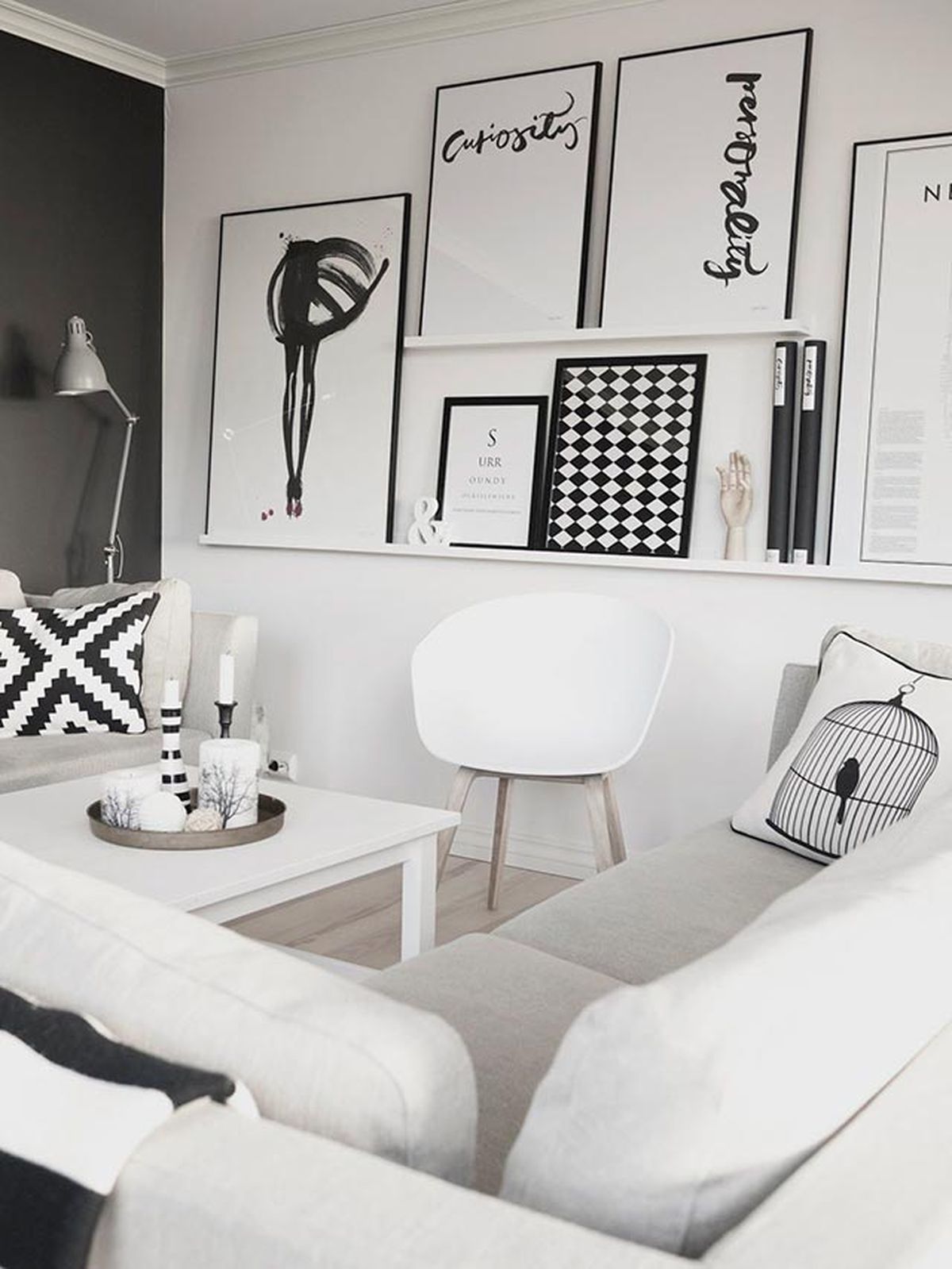 Ideas eficaces para decorar la pared principal del salón 6