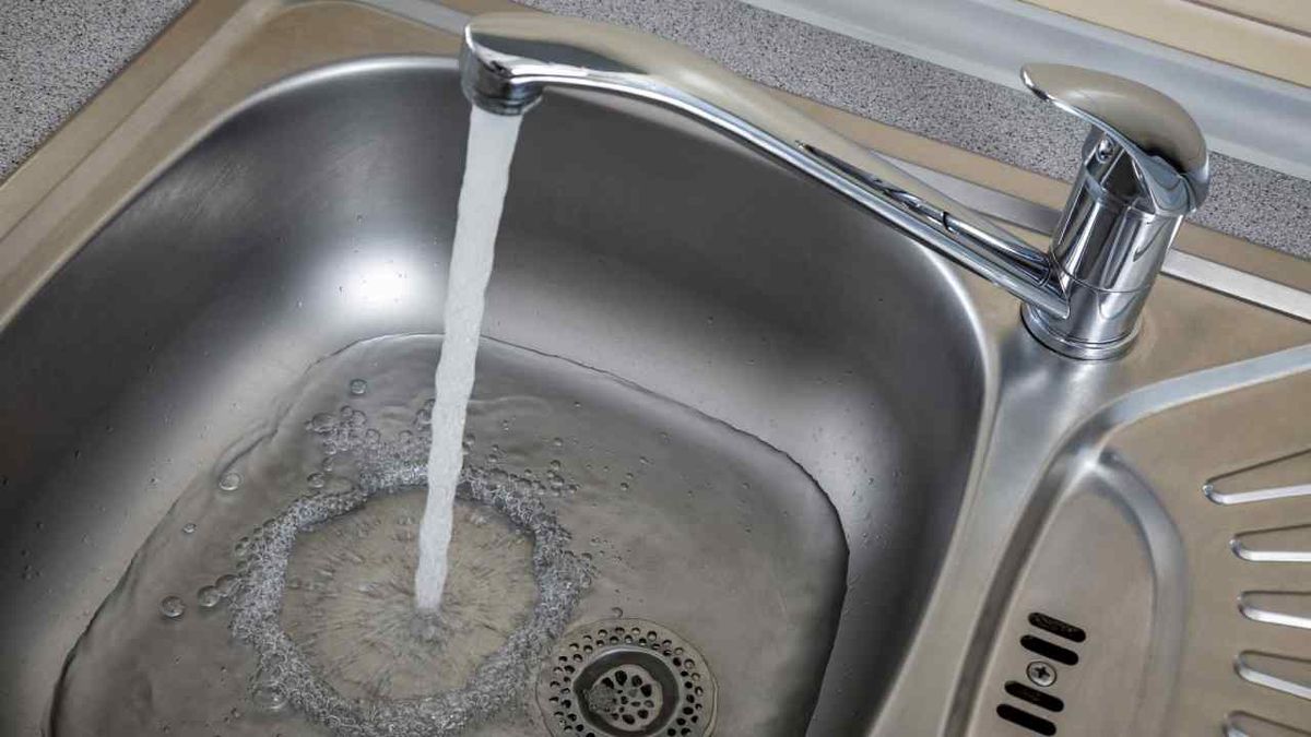 Atasco en un fregadero