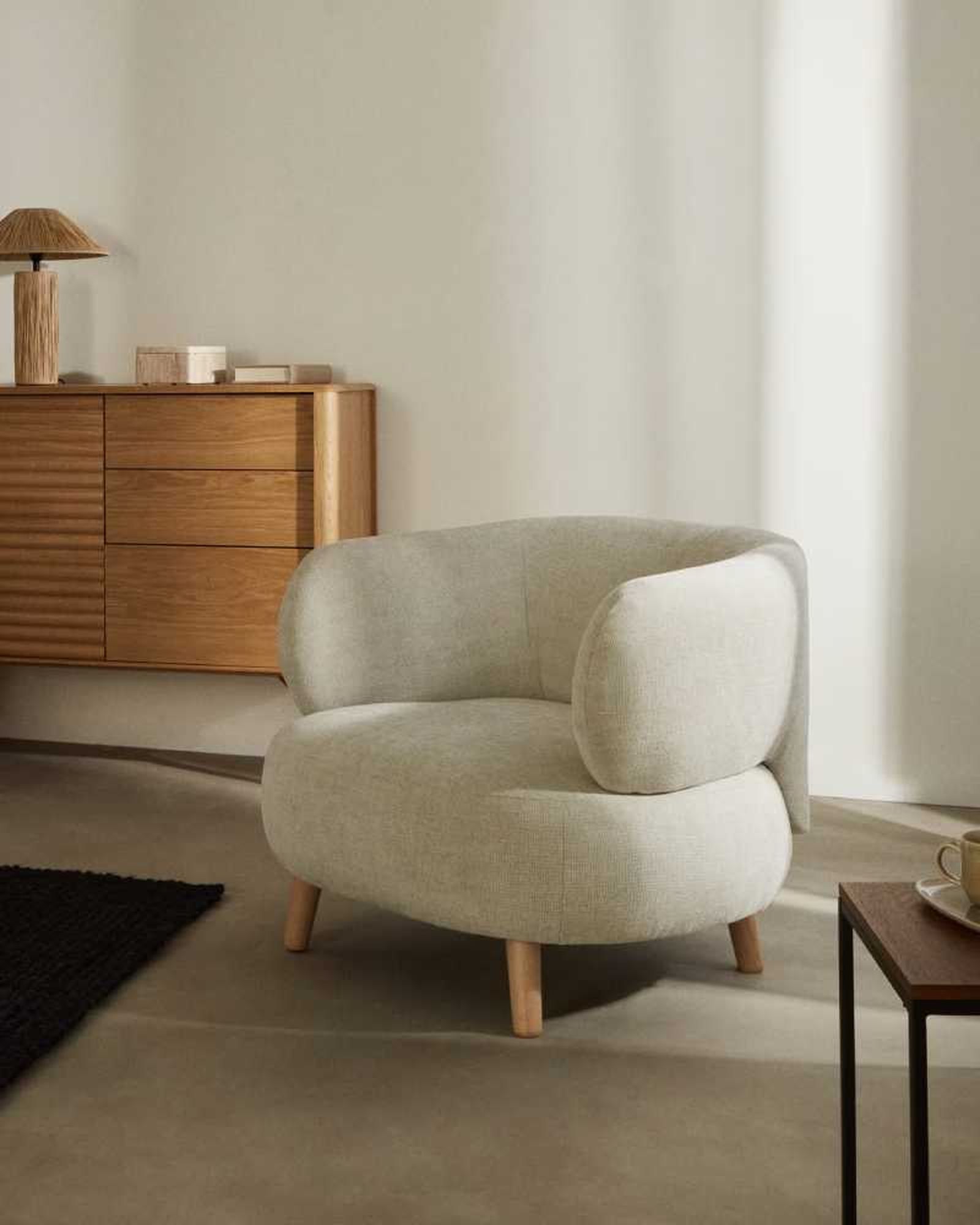 Butaca de estilo bold.