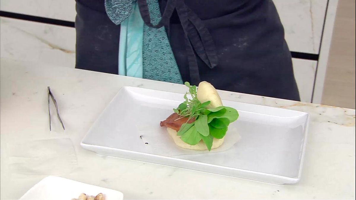 Relleno de verdura y carne para pan bao - paso 4