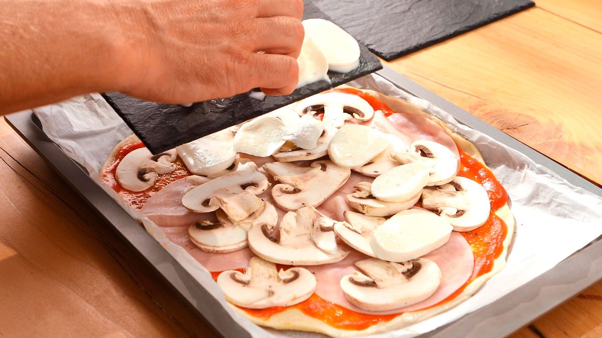 Pizza hawaiana   Paso 3