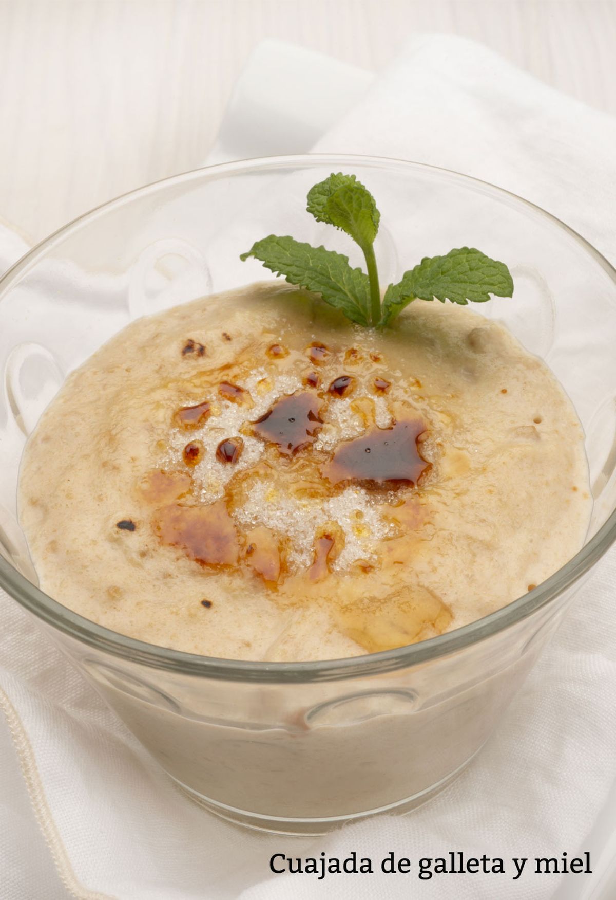 cuajada de galleta y miel v