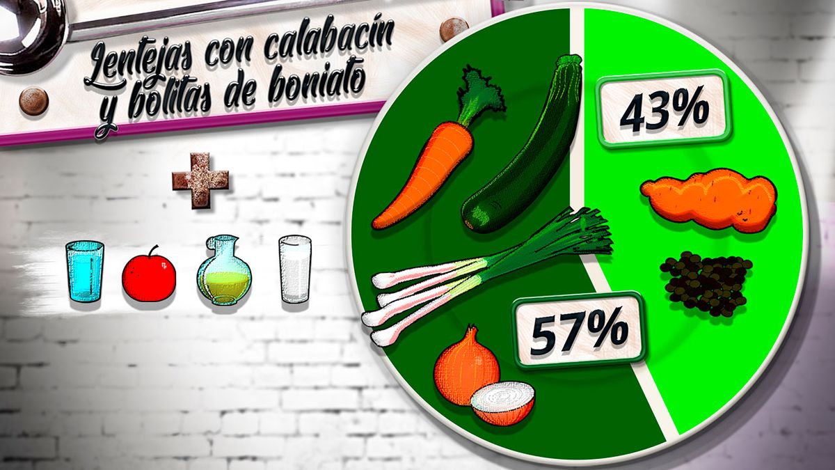 KARL6502 lentejas calabacin plato