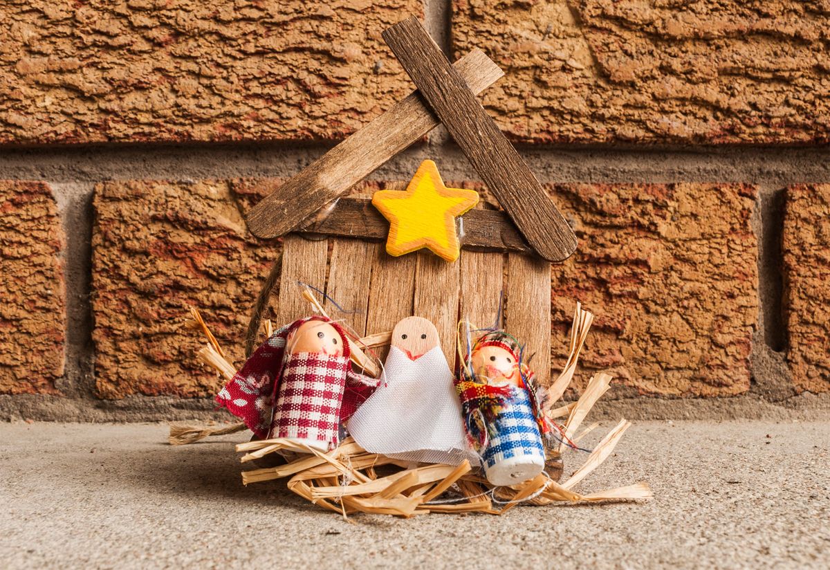 Belén de Navidad handmade