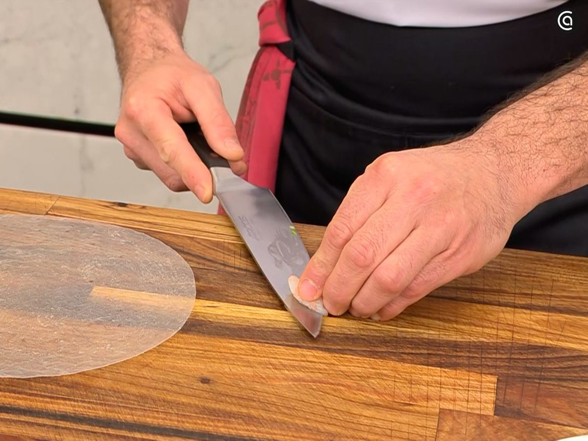 Gambas fritas con pico de gallo - paso 1